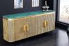 riess-ambiente Sideboard VENEZIANO 160cm messing/grün - Marmorplatte, Mango, Massivholz, Metall (Einzelartikel, 1 St), Kommode im Retro-Design - ideal für Wohnzimmer, Flur oder Lounge Bild 2
