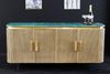 riess-ambiente Sideboard VENEZIANO 160cm messing/grün - Marmorplatte, Mango, Massivholz, Metall (Einzelartikel, 1 St), Kommode im Retro-Design - ideal für Wohnzimmer, Flur oder Lounge Bild 4
