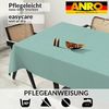 ANRO Tischdecke Hochwertig Tischwäsche mit Beschichtung (Einzelstück 1-tlg), Premium TEFLON und 2-Fache Acryl Beschichtung Bild 4
