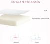 HOMCOM Bürostuhl Schreibtischstuhl mit Hasenohren, Höhenverstellbar (Kosmetikstuhl mit Samtoptik, 1 St), Drehstuhl Schminkstuhl für Schlafzimmer, Weiß Bild 4