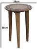 Marrakesch Orient & Mediterran Interior Beistelltisch Orientalischer Beistelltisch Hocker Blumenhocker Astus Rund (1-St, 1 Tisch), Handarbeit Bild 3