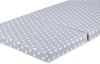 Bambini Reisebettmatratze, 120x60 cm, Sterne grau Bild 5