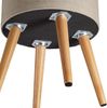 tectake Sitzhocker Yara, rund Bild 2