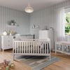 Babybett Ajaton Weiß 144.4 x 83 cm Vitalispa Bild 4