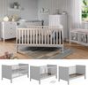 Babybett Ajaton Weiß 144.4 x 83 cm Vitalispa Bild 2