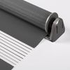 Doppelrollo Klemmfix ohne Bohren 35x210 cm Anthrazit Duo Rollo Klemmrollo Sonnenschutzrollo Fensterrollo für Fenster & Türen Zebrarollo Seitenzugrollo Bild 3