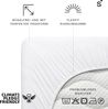 Schlafgut Spannbettlaken Premium, Gummizug: rundum, (1 Stück), Mako-Zwirn-Jersey, Full-white, L 140x200 cm - 160x220 cm Bild 2