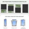 Plisseerollo ohne Bohren Klemmfix 100x130 cm(BxH) Schwarz Jalousie Sonnenschutz Easyfix Faltrollo Lichtdurchlässig Rollo für Fenster & Tür Bild 5