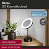 LED Kosmetikspiegel Masua IP44 White Switch 55lm 230V 4W Schwarz matt Bild 2