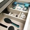 Baikal Natura Badezimmer-Set mit reduziertem Hintergrund, mit Keramik-Waschbecken auf Arbeitsplatte, freistehendes Möbel, montiert, Zwei Schubladen ohne Spiegel, 60 cm, Tiefe 36 cm Bild 5