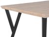 Esstisch heller Holzfarbton / schwarz 140x80 cm BRAVO Bild 5