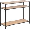 Konsolentisch >Carney< in Wildeiche aus Metall - 100x79x35cm (BxHxT) Bild 3