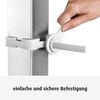 reer Stairflex Geländerbefestigungs-Set 870 x 50 x 20 mm, weiß Bild 5