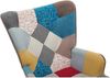 Vente-unique - ELMINA Sessel Stoff multicolour - B 68 cm x H 91 cm x L 86 cm Bild 5