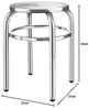 Royal Catering Sitzhocker Edelstahlhocker Küchenhocker Gastro Hocker Edelstahl Bad Hocker 43 X Bild 2