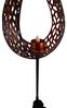 Näve Solar-Gartenleuchte LED mit Dämmerungssensor Flamme 90 cm bronze Bild 3