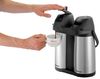 Bartscher Pump-Isolierkanne Doppel-Isolierpumpkanne Duo 1,9L-ST, 2x1,9 Liter, Edelstahl, 190208 Bild 2
