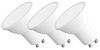 EMOS LED Lampe Spot 3er Pack, MR16 mit GU10 Sockel, 3 Stück 7W Ersatz für 60W Halogenlampe, Helligkeit 806 lm, Warmweiß 3000 K, 30000 h Lebensdauer, CRI min. 80, 100° Abstrahlwinkel, weiße Farbe Bild 2