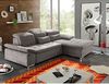 Couch WAYNE Ecksofa Sofa Schlafcouch Bettsofa Sofabett grau L-Form rechts Bild 2