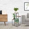 KOOPMANN Blumentreppe mit 4 Regalen 34 x 34 x 67 cm (HxH) Pflanzenregal Blumenregal Standregal Holz Bild 3
