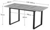 B&D home Esstisch Ausziehtisch ANNA, Kufengestell, ausziehbar, 120-160cm, 4-6 Personen Bild 3