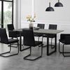 B&D home Esstisch Ausziehtisch ANNA, Kufengestell, ausziehbar, 120-160cm, 4-6 Personen Bild 2