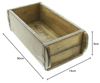 Aufbewahrungskiste "Kolonial" aus recyceltem Holz im Used Look, Holzkiste, Dekobox, Pflanzgefäß Bild 5