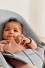 BabyBjörn Bliss Jersey Wippe Hellgrau Grau Bild 4