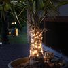 MARELIDA LED-Lichterkette LED Solar Lichterkette Draht 200 LED 20m Lichtsensor Garten Party, 200-flammig Bild 3