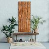 Wallario Garderobenpaneel Holzstamm (1-teilig, inkl. Haken und Befestigung), 50x125cmHolz Bild 3