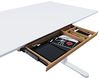 SLS 670 PRO Schreibtisch - 160 , Lichtgrau , Silber Bild 5