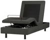 Verstellbares Bett ohne Kopfteil Stoff CASTELLAN 90 x 200 cm Dunkelgrau Bild 5