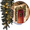LED Tannengirlande Girlande Weihnachtsbeleuchtung 270cm Batterie Bild 2