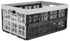 keeeper Stabile Klappbox Ida, Stabiler Kunststoff (PP), 48 x 35 x 23 cm, 32 l, Nordic Grey Bild 5