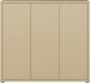 FORTE Schuhschrank Alice Springs, Schuhschrank, Platz für 20 Paar Schuhe, 3 Türen (B/H/T 109,2/99,1/34,9 cm) Stauraumschrank, Mehrzweckschrank, grifflose Front, Push to open Bild 2