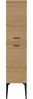 Vente-unique - SARONE Bathroom storage unit Holz, Platte Beige - B 30 cm x H 140 cm x L 35 cm Bild 3