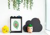 Room Copenhagen 'LEGO Storage Head Girl' Aufbewahrungsbox gelb mini Bild 3