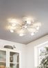 EGLO GERBERA 2 LED Deckenleuchte weiß, silber 6xG9 Bild 2
