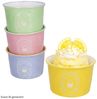MamboCat Eisschale MamboCat 4er Set Eisbecher Emilia 180ml Ø9cm Steingut bunt Dessert, Steingut Bild 2
