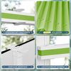 Sanfree Plissee Klemmfix Plisseerollo ohne Bohren Grün B40 x H130cm inkl. Klemmträger Blickdicht und lichtdurchlässig Jalousie Faltrollo Sichtschutz und Sonnenschutz Rollo für Fenster & Tür Bild 3