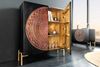 riess-ambiente Highboard MANDALA 120cm schwarz / gold, Massivholz · Schrank · Kommode · Wohnzimmer · Mango · Boho Bild 4