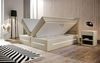 Boxspringbett Sevilla mit LED und Stauraum 140x200 Beige H3 (70-100kg) Bild 5
