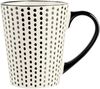 H+H H & H Vhera Set 6 Tasse Mug, Tellern, weiß,schwarz, 350 ml Bild 4