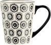 H+H H & H Vhera Set 6 Tasse Mug, Tellern, weiß,schwarz, 350 ml Bild 2