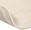 Teppich Viskose hellbeige 160 x 160 cm Kurzflor GORANO Bild 5
