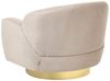 Sessel LEJRE Stoff Taupe Bild 5