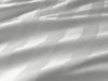 elegante Mako-Satin Bettwäsche Noblesse weiß|200x220 cm + 2 x 80 x 80 cm Bild 3