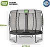 EXIT Allure Classic Trampolin ø305cm, schwarz Bild 3