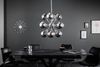 riess-ambiente Hängeleuchte GALAXY 72cm silber, ohne Leuchtmittel, Wohnzimmer · Glas · Metall · Esszimmer · Modern Bild 3