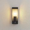 Lindby Außen-Wandleuchte Tilian, Edelstahl Alu IP44mit Bewegungsmelder, 1 x 15 W LED Bild 5